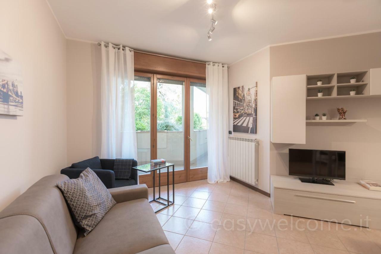 Ferienwohnung Easy Welcome Casa Rosada Nova Milanese Exterior foto